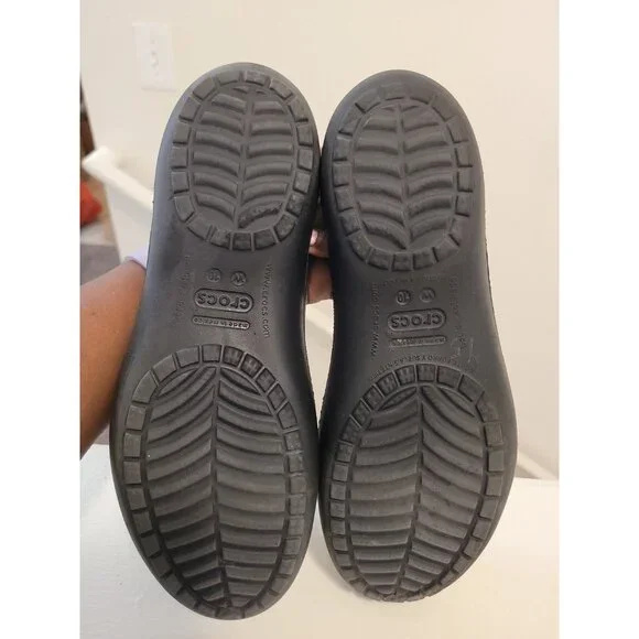 Crocs Kadee Ballerina Flats Black Size 10 Women - Picture 5 of 8